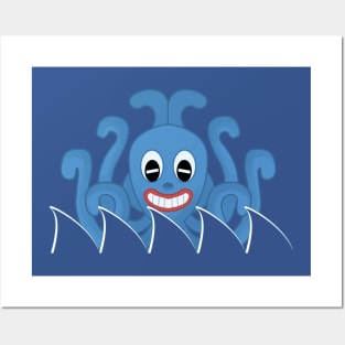 OCTO THE OCTOPUS Posters and Art